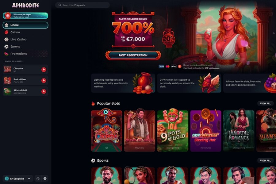 Aphrodite Casino : Téléchargez notre App Mobile APK