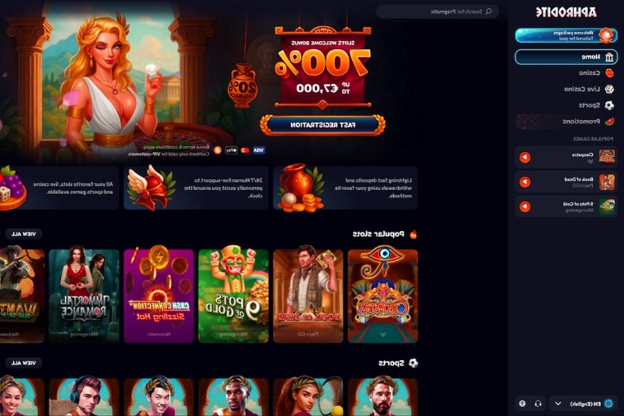 Aphrodite Casino: Codes Promo Attrayants